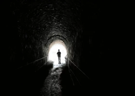 Dein Licht am Ende des Tunnels